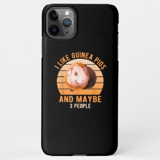 I Like Guinea Pigs Wheek Cavy Lover Guinea Pig Mom iPhone 11Pro Max Case