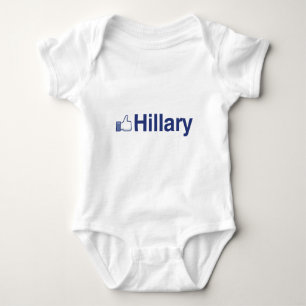 I LIKE HILLARY-.png Baby Bodysuit