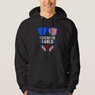 I Like How He Bangs   4th Of July Matching Couple  Hoodie