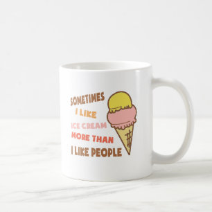 I Like Ice Cream Coffee Mug