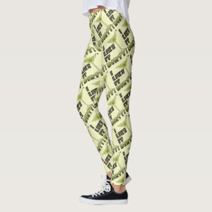 I LIKE IT DIRTY! Dirty Martini Cocktail Humour Leggings