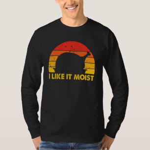 I Like It Moist Thanksgiving Costume Happy Turkey T-Shirt