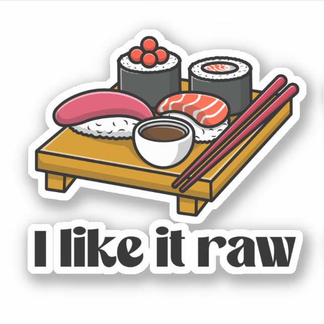 I like it raw (Front)