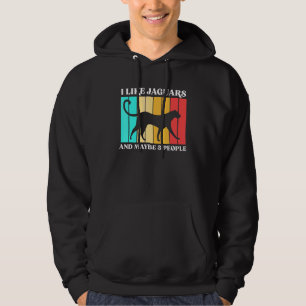 I Like Jaguars And Maybe 3 People Hoodie