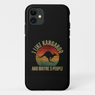 I LIKE KANGAROO AND MAYBE 3 PEOPLE iPhone 11 CASE