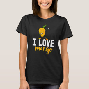I Like Mango Sweet Dabbing Funny Mango Fruit Love T-Shirt