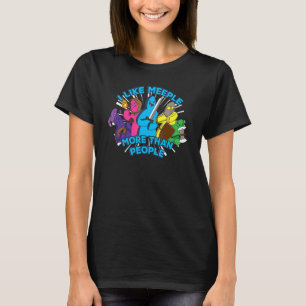 I like meeple more than people u2013 Meeple board T-Shirt