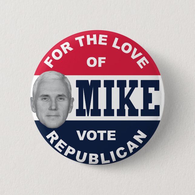 I-LIKE-MIKE-BUTTON-REPUBLICAN 2 INCH ROUND BUTTON (Front)