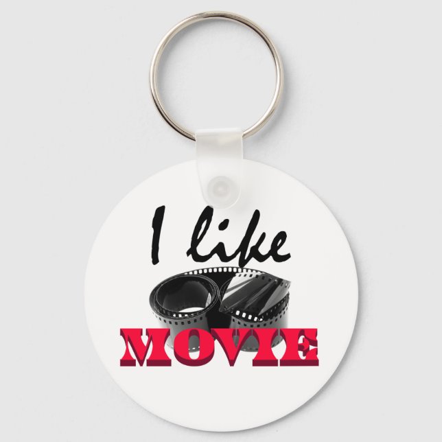 I like movie keychain (Front)