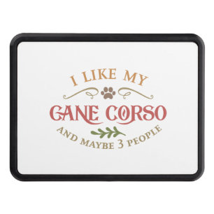 I Like My Cane Corso Idea For Dog Lover Trailer Hitch Cover