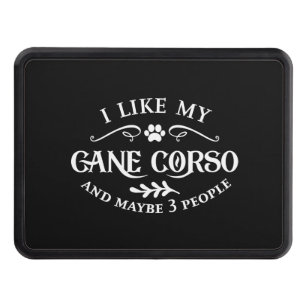 I Like My Cane Corso Unique Dog Lovers Trailer Hitch Cover