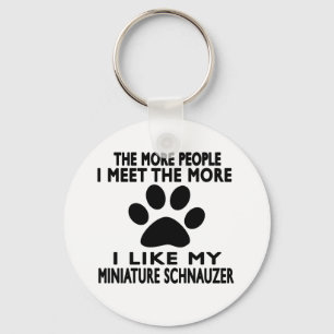 I like my Miniature Schnauzer. Keychain