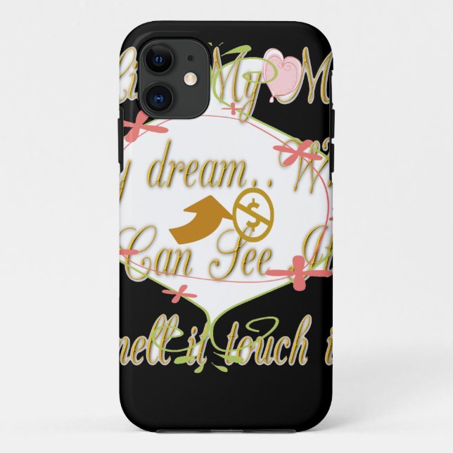 I like My money in my dreams where I can. Case-Mate iPhone Case (Back)