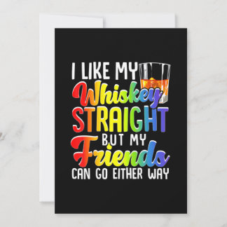 I Like My Whiskey Straight Lesbian Gay Gift Lgbt