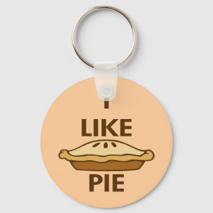 I Like Pie Keychain