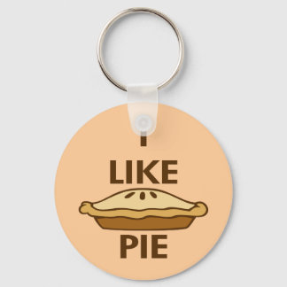I Like Pie Keychain