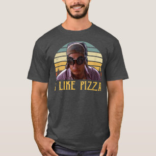 I Like Pizza Vintage Funny Boy Saying T-Shirt