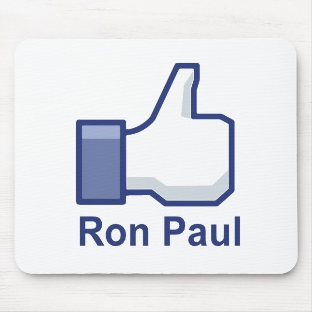 I LIKE RON PAUL MOUSE PAD (Front)