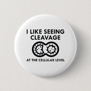 I Like Seeing Cleavage 2 Inch Round Button