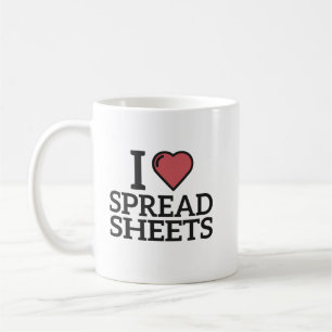 I Like Spreadsheet, Funny Accounting Coffee Mug