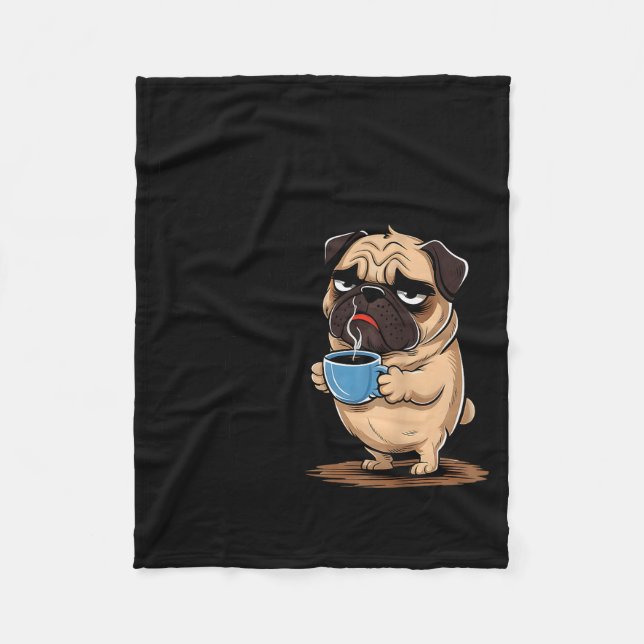 I Like The Sound You Make When You Shut Up Funny P Fleece Blanket (Front)