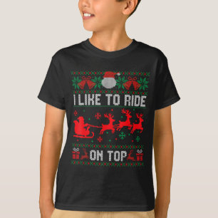 I Like To Ride On Top Christmas Couple Unhinge Paj