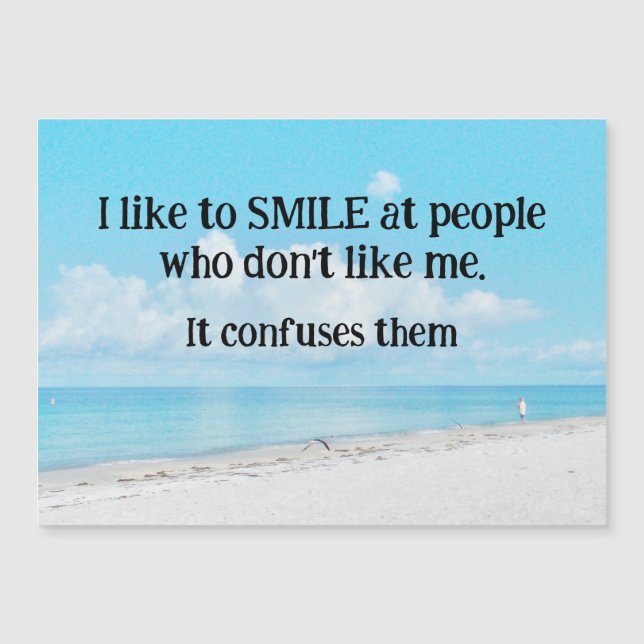 I Like to Smile  (Front)