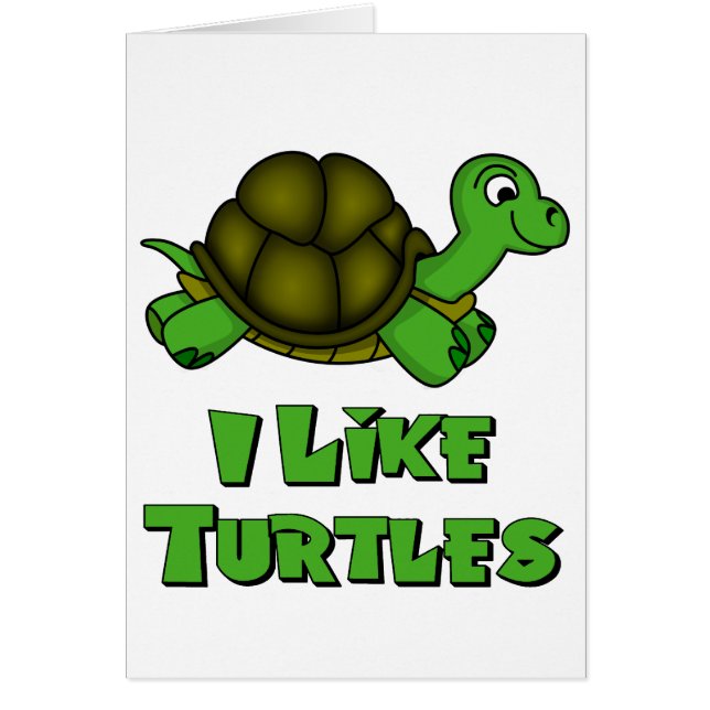 I Like Turtles (Front)