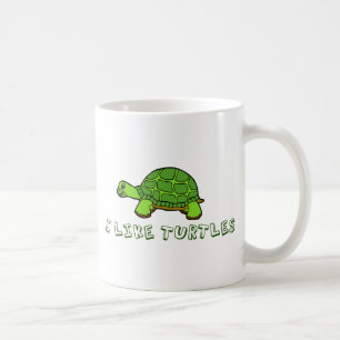 I Like Turtles Coffee Mug