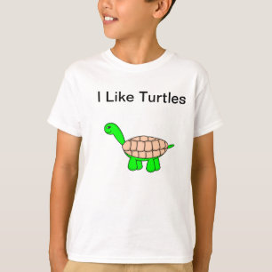 I Like Turtles T-Shirt
