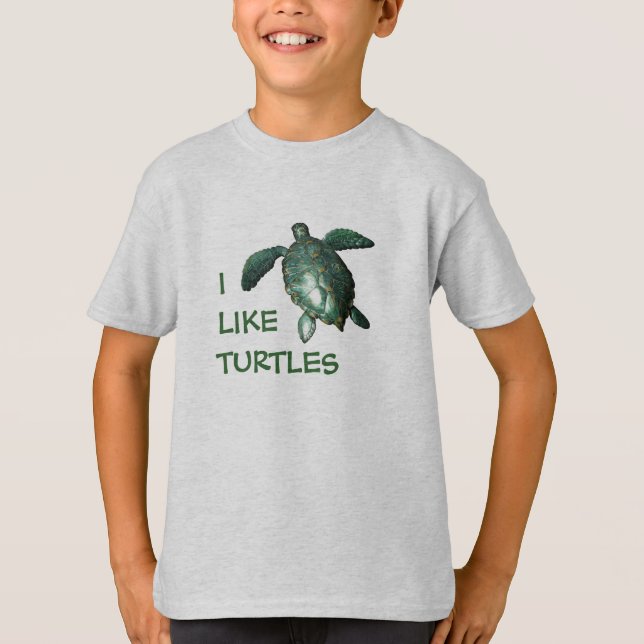 I like Turtles T-Shirt (Front)