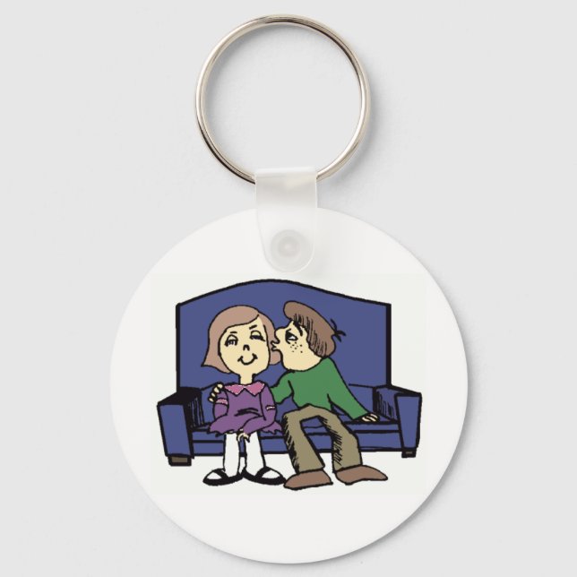 I Like You Valentine Keychain (Front)