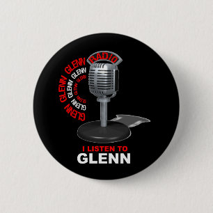 I Listen to Glenn Beck 2 Inch Round Button