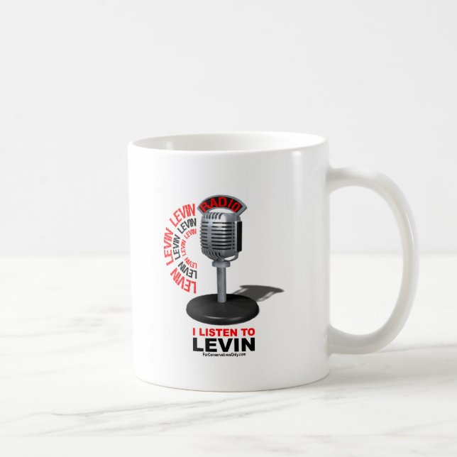 I Listen To Levin Coffee Mug (Right)