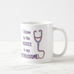 I Listen to the Voices Coffee Mug