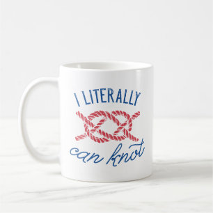 I Literally Can Knot Coffee Mug
