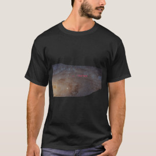 I Live Here, Men's Basic Dark T-Shirt