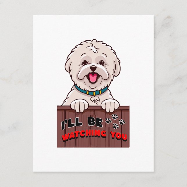 I ll be Watching You Enclosure Card (Front)