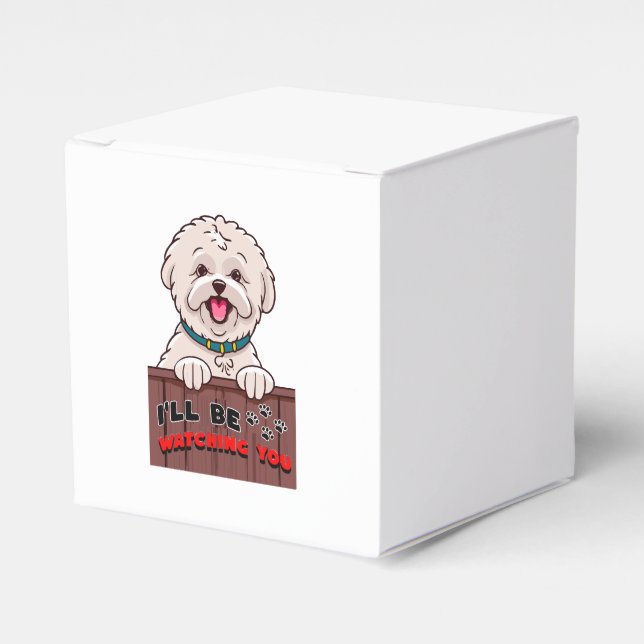 I ll be Watching You Favor Box (Front Side)