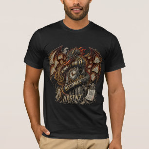 I’ll Do It When It Becomes Urgent – Funny Dragon  T-Shirt