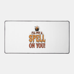 I’ll Put a Spell on You Halloween Cauldron Shirt_1 Desk Mat
