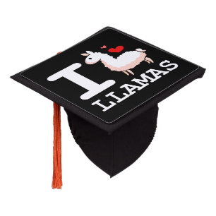 I Llama Llamas Graduation Cap Topper