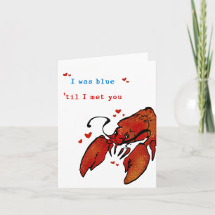 I Lobster You Card