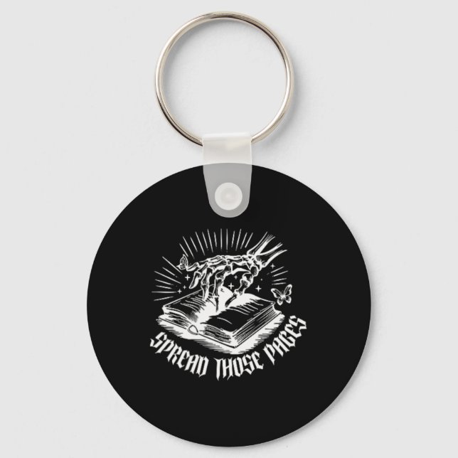 I Look Better Bent Over A Book Proud Smut Reader B Keychain (Front)