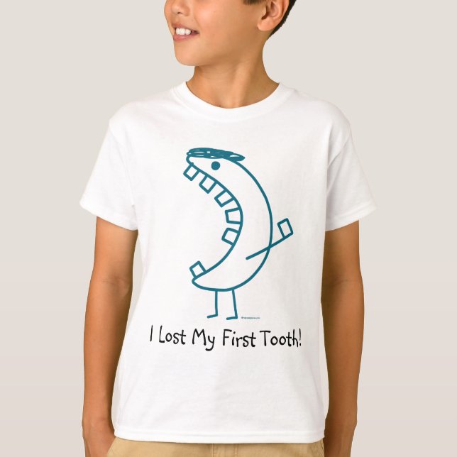 I Lost My First Tooth! kid's t-shirt (Front)