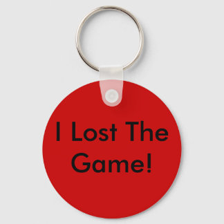 I Lost The Game! Keychain