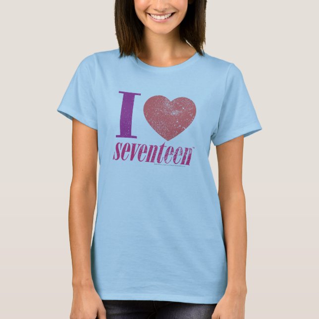 I Love 17 T-Shirt (Front)