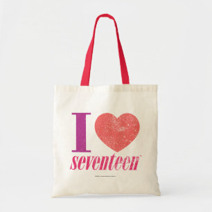 I Love 17 Tote Bag