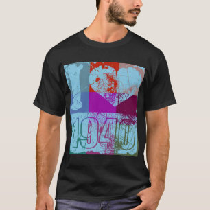 I love 1940 - Pop art Vintage T-shirt