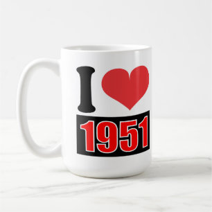 I love 1951 - Mugs